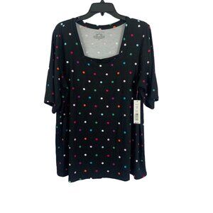 Investments II Essentials Women's Fun Dots Blouse